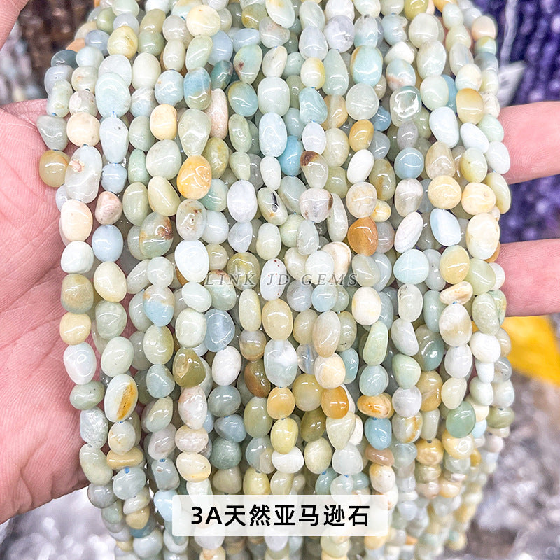 6-8Mm crystal agate irregular conformal loose beads