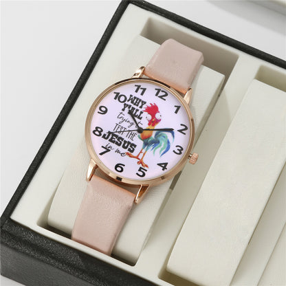 Quartz wrist watch for women