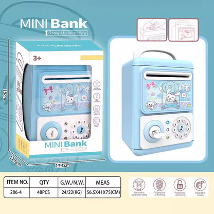 Fingerprint Money Bank, Password Safe for Boys and Girls