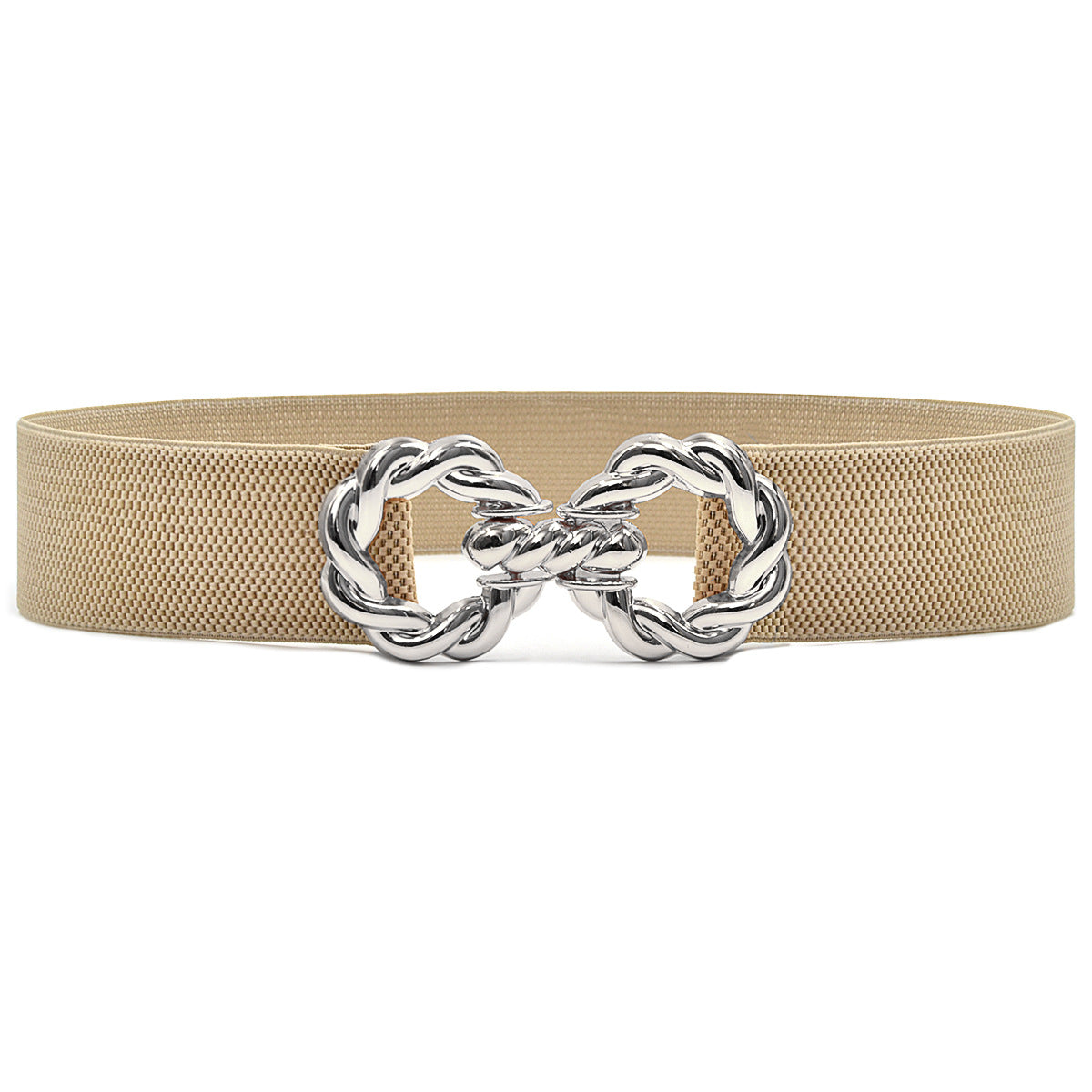 Elastic elastic women's belt