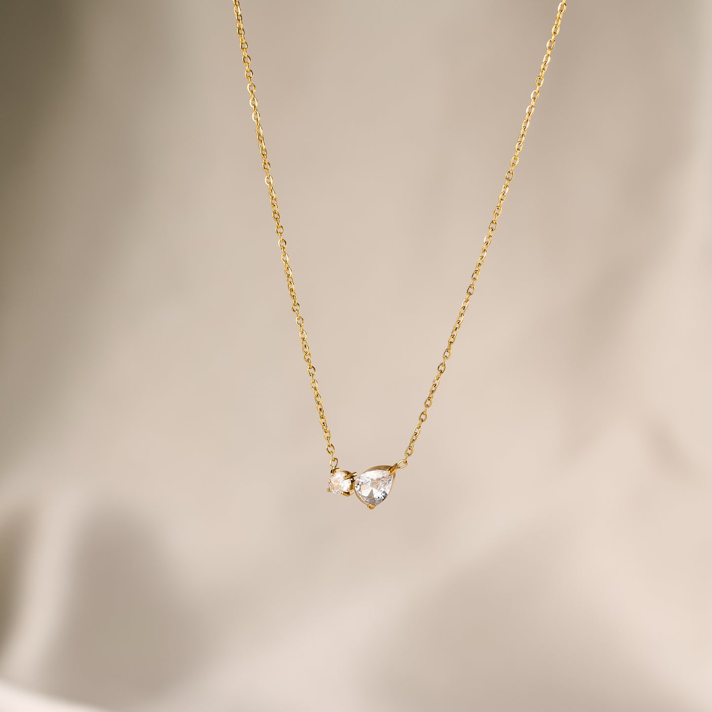 Waterdrop Zircon Necklace