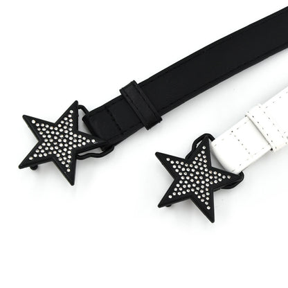 Black Star Rhinestone Belt