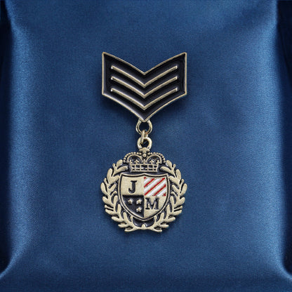 Baroque Football Brooch