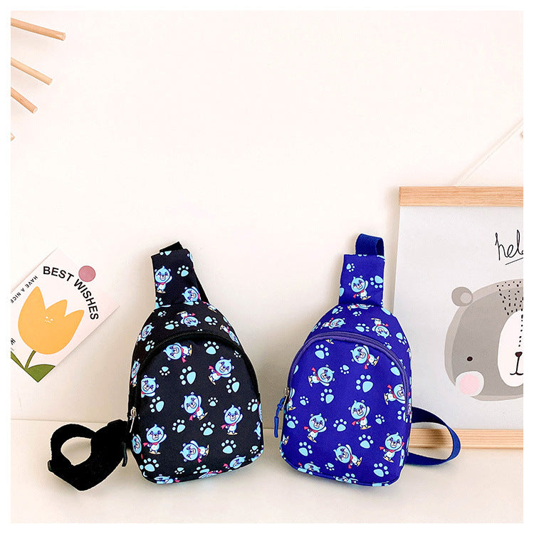 Casual canvas messenger bag