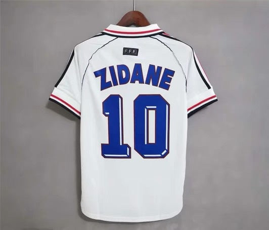 82-06 France Home Away Zidane Henry Retro Long Short Sleeve Mbapp¨¦ Jersey