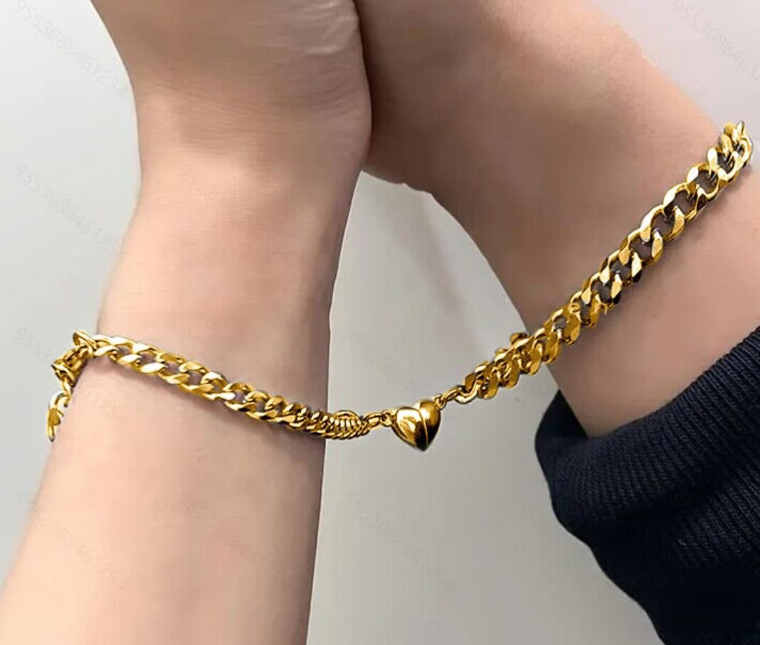 Stainless Steel Love Bracelet Set