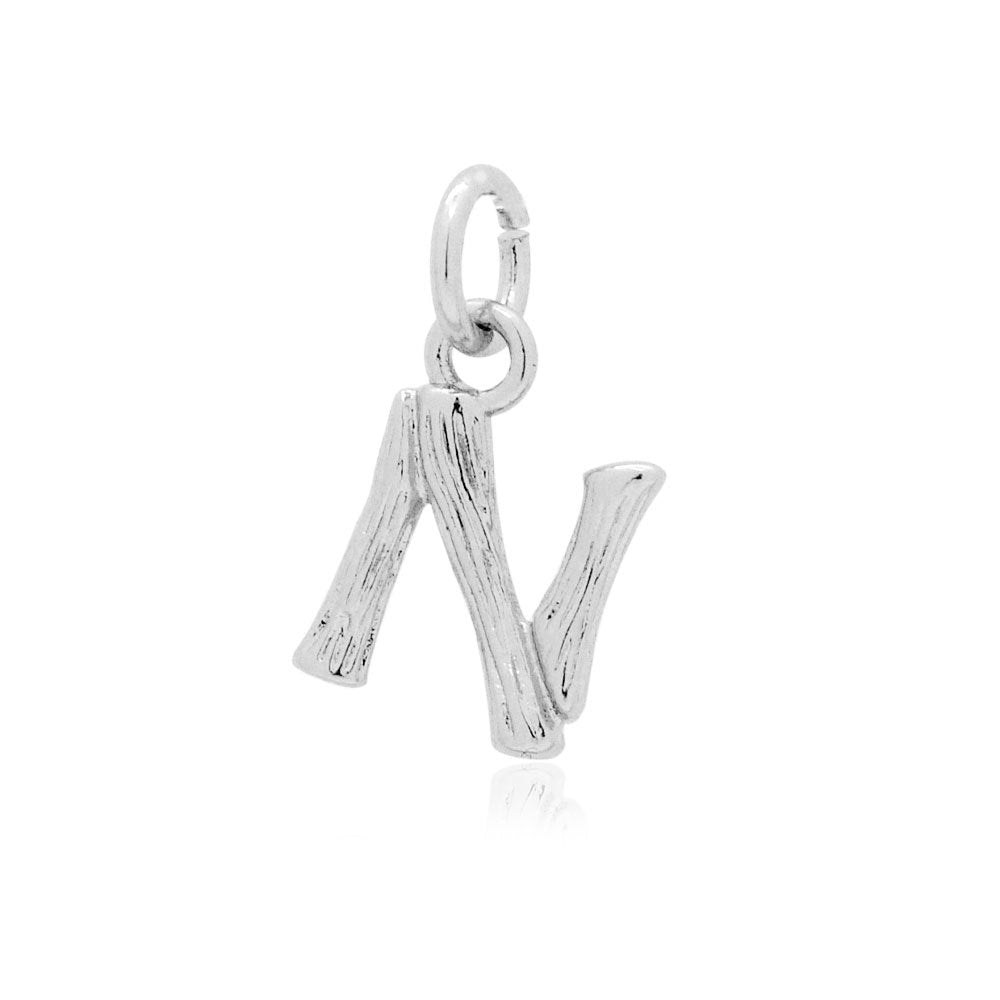 5 pcs/pack of 26 English alphabet brass pendants