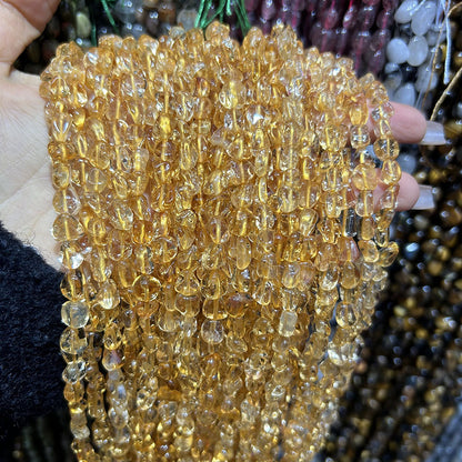 Ágata de cristal de ametista de pedra natural de 5-8 mm 