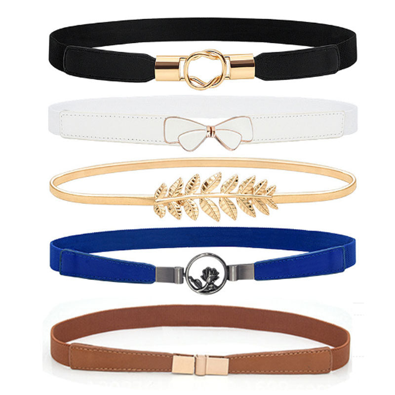 Elastic belt with belt