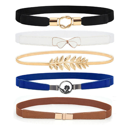 Elastic belt with belt