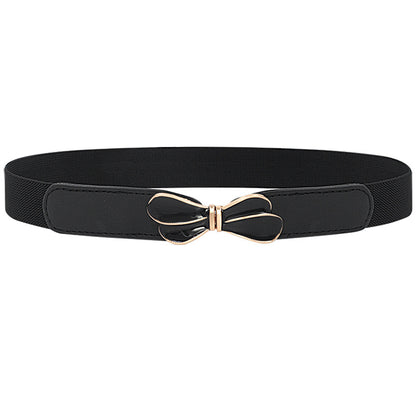 Elastic belt with belt