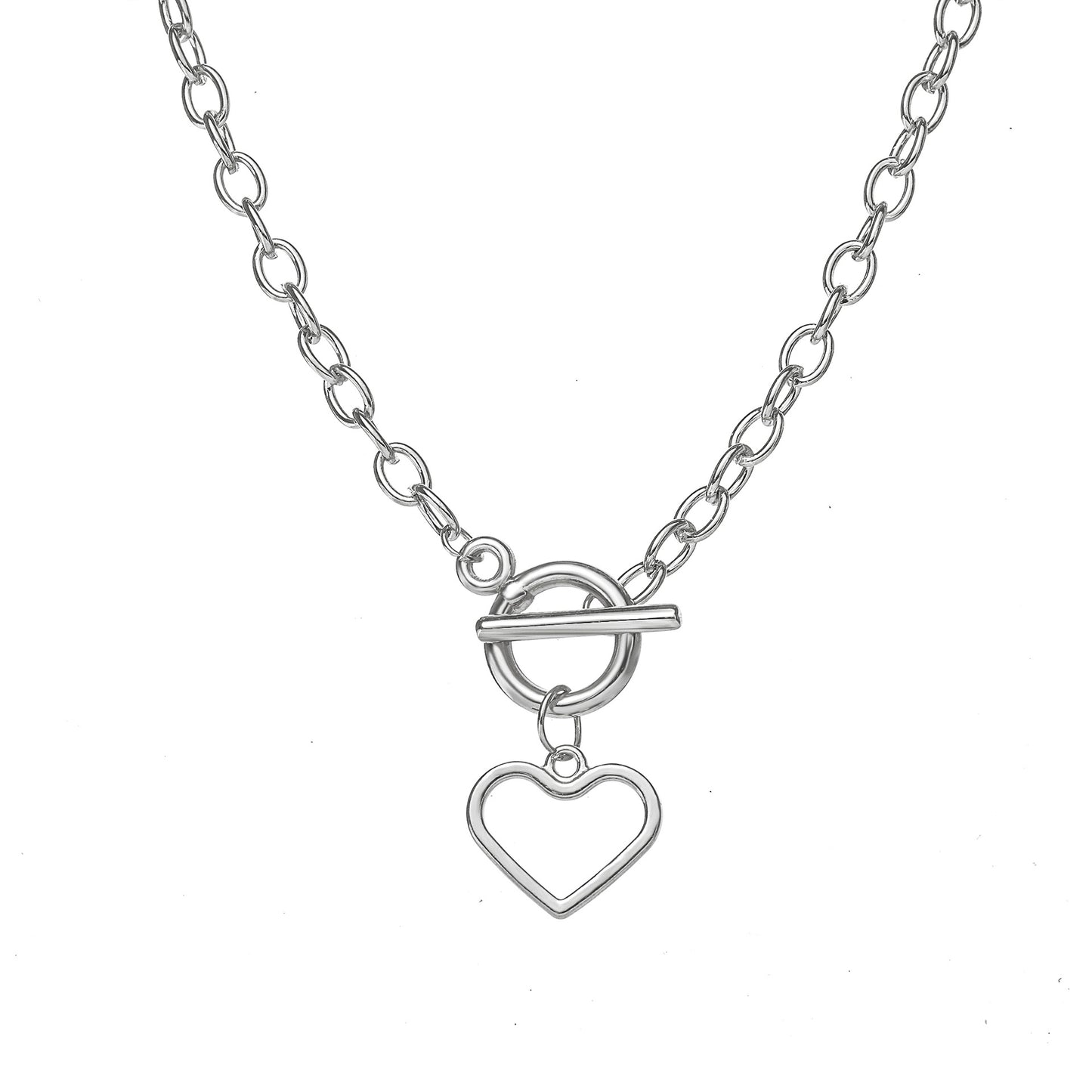 Personalized Street OT Buckle Clavicle Chain Necklace