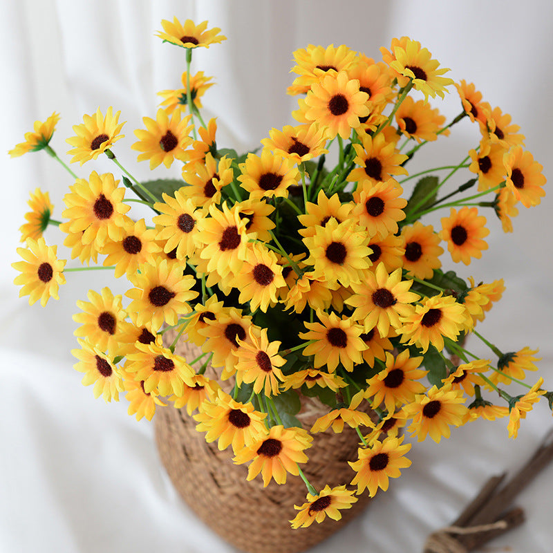 22 artificial sunflower flowers