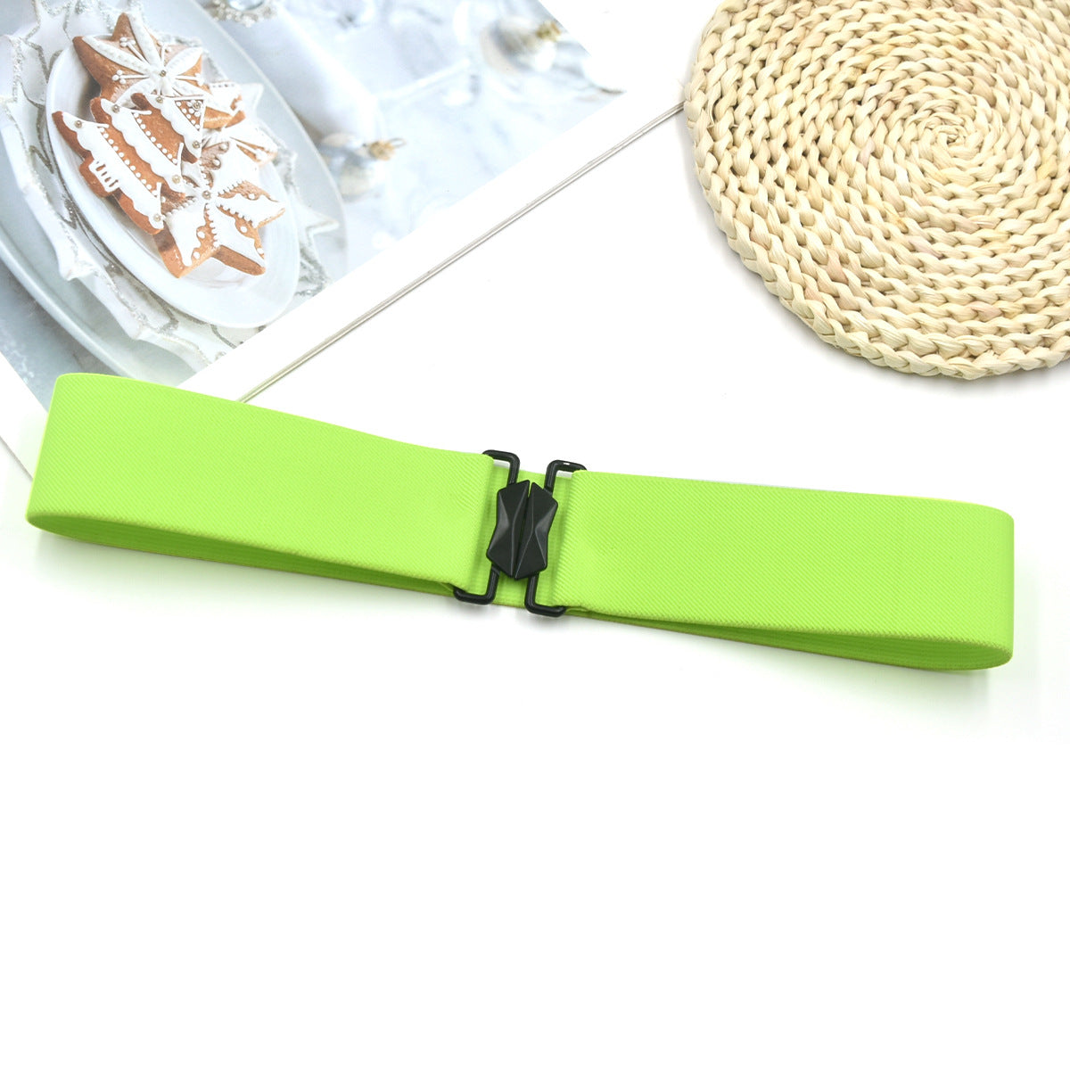 Elastic wide belt 5CM women