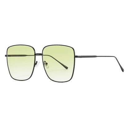 GM New Large Frame Metal Polarized Sunglasses