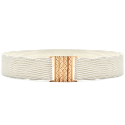 Elastic wide belt women's summer