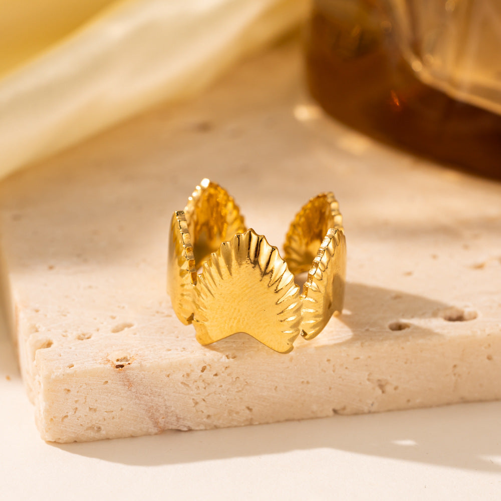 Titanium Steel Shell Ring