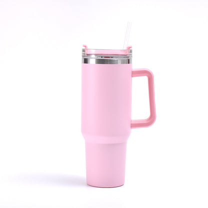 40Oz large capacity portable handle cup