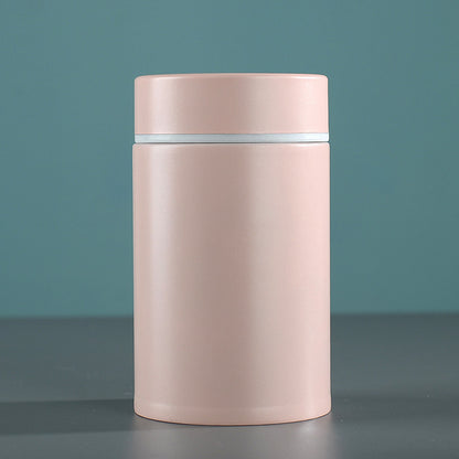 260Ml stainless steel 304 thermos cup solid color pocket cup