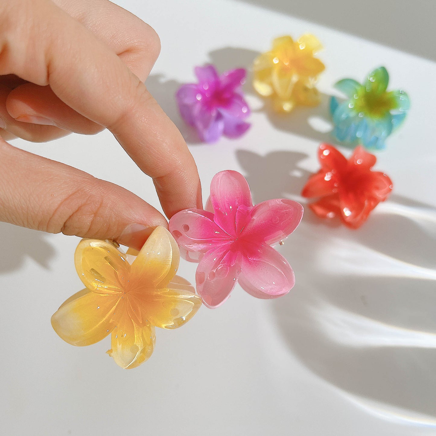 Mini Egg Flower Hairpin