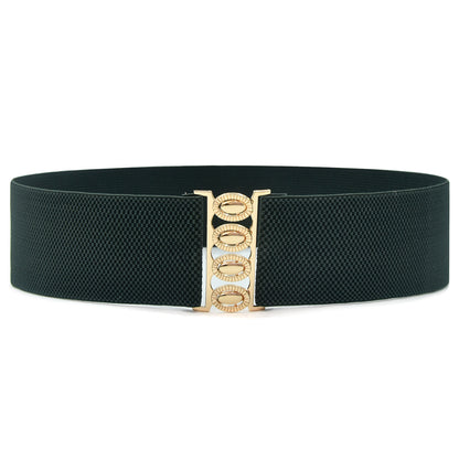 Elastic elastic belt for women