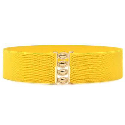 Elastic elastic belt for women