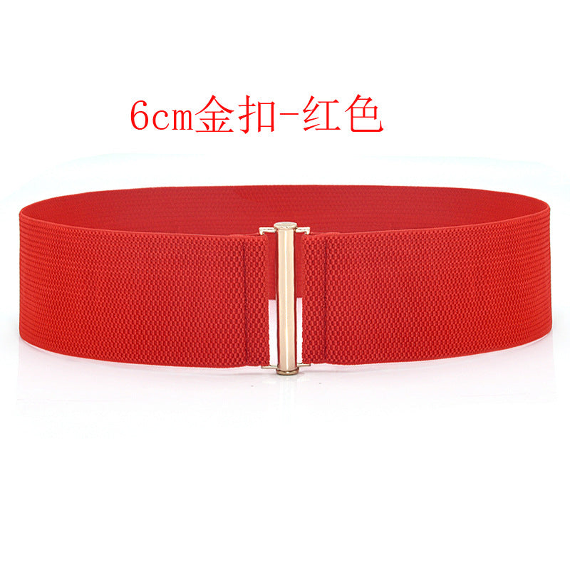 European and American fashion elastic elastic belt