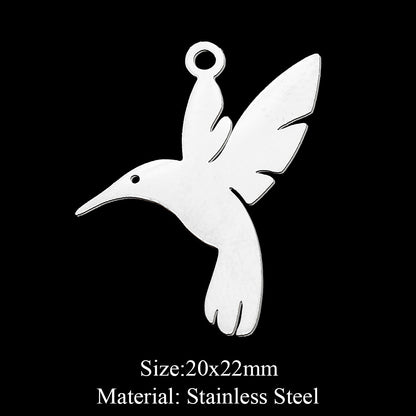 5 pcs/pack, snail bear, moth snake pendant.