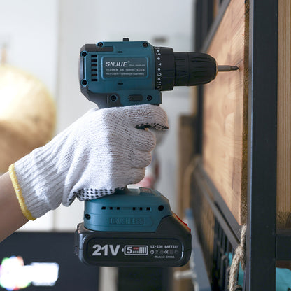 Electric wrench with brush, electric screwdriver, pistol drill