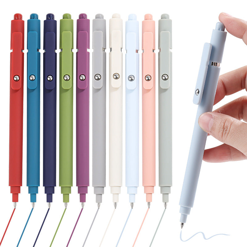 Bolígrafo de gel Push-to-go 0,5 con clip para bolígrafo con centro de gravedad bajo 