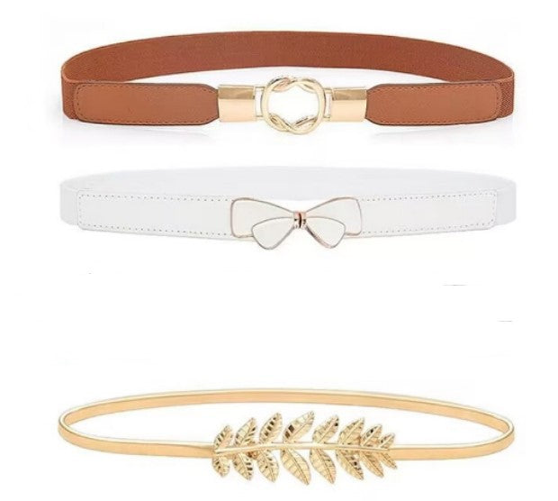 Elastic belt with belt