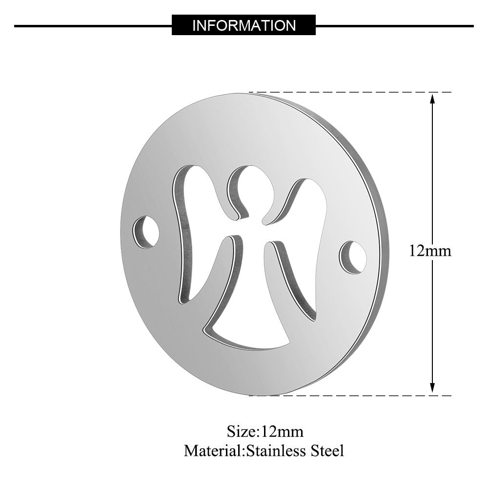 5 pcs/titanium steel jewelry connecting accessories