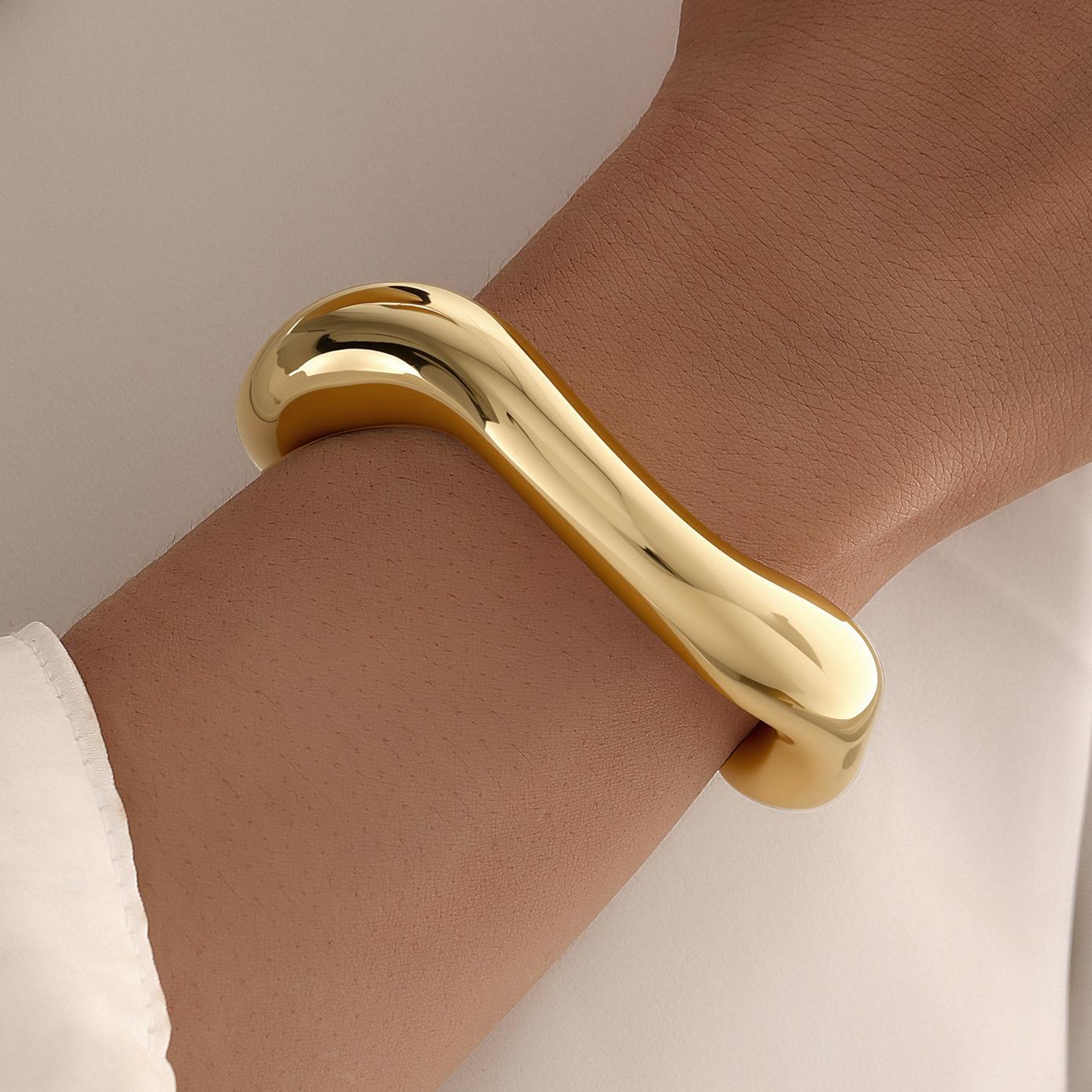 Irregular Resin Twisted Bracelet