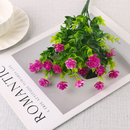 Artificial flower seven-forked eucalyptus camellia