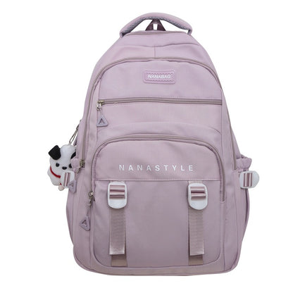 Student large capacity spine protection decompression backpack