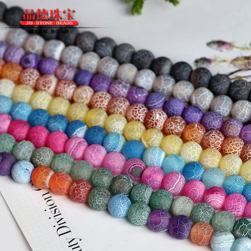 Agate loose beads wholesale