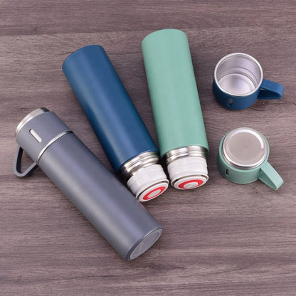 500ML double-layer vacuum outlet thermos cup
