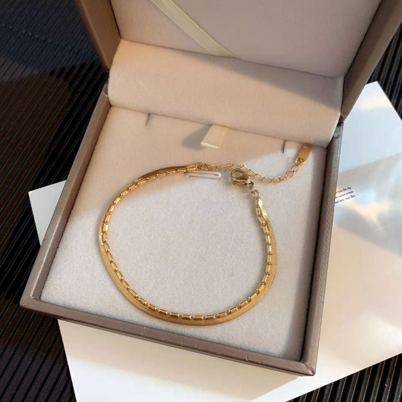 Double bracelet for women