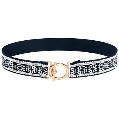 Direct women's elastic belt