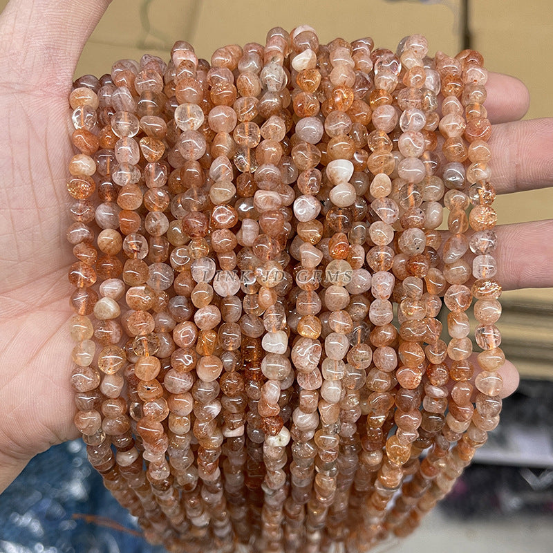 6-8Mm crystal agate irregular conformal loose beads