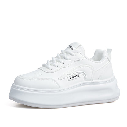 Casual Korean style thick-soled height-increasing sports shoes