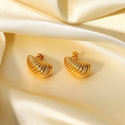 Spiral earrings