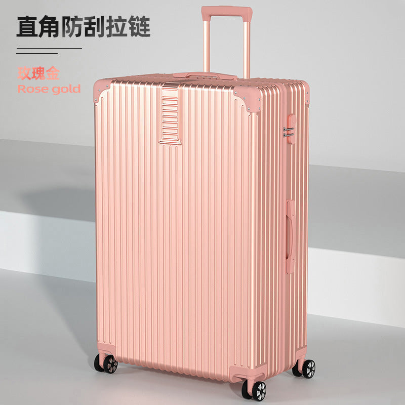 Oversized retro suitcase