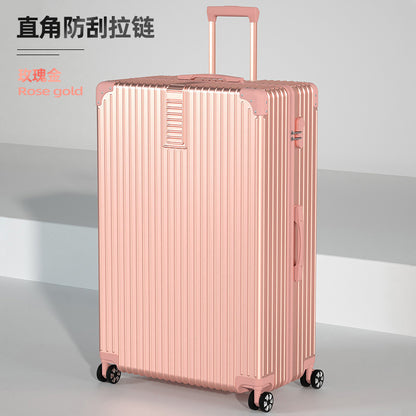 Oversized retro suitcase