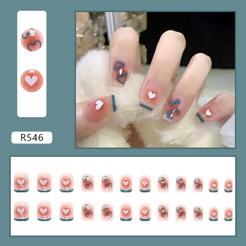 Summer Sweet Cool Series INS Style Wearable Nail