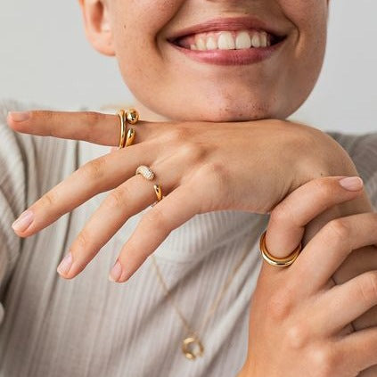 Geometric open ring