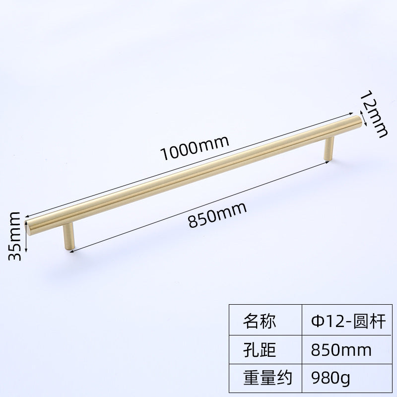 Gold single hole extended handle