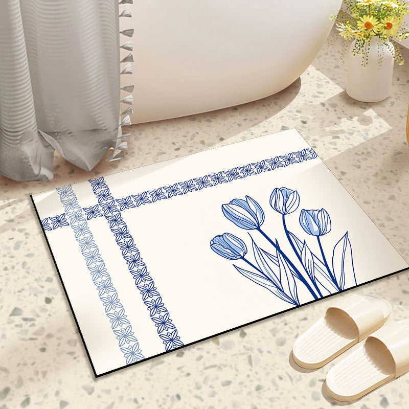Diatomaceous Earth Bath Mat, Anti-Slip and Quick-Drying