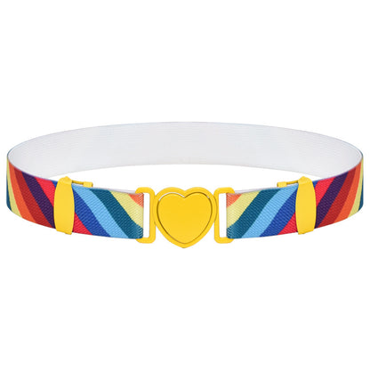 Elastic children's elastic belt