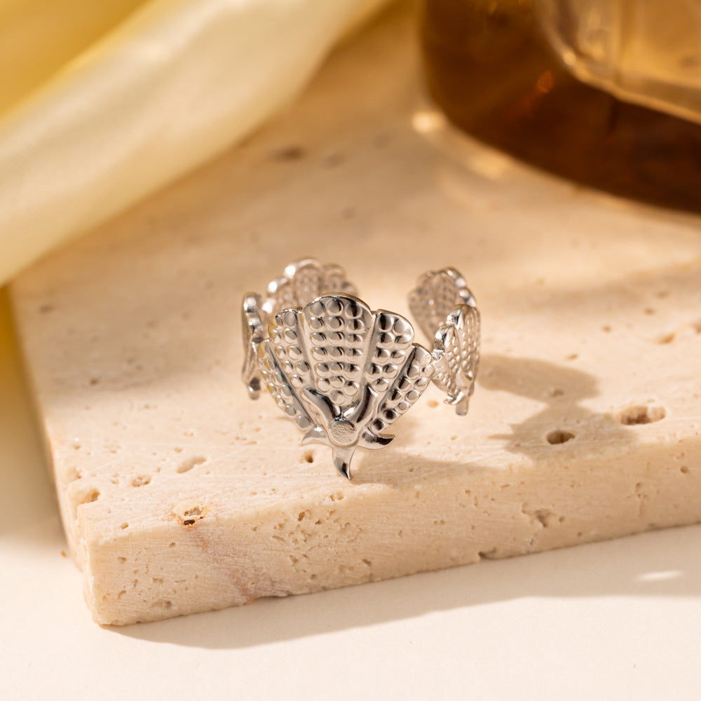 Titanium Steel Shell Ring